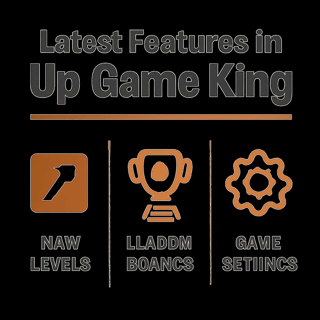 Illustration detailing features of Up Game King