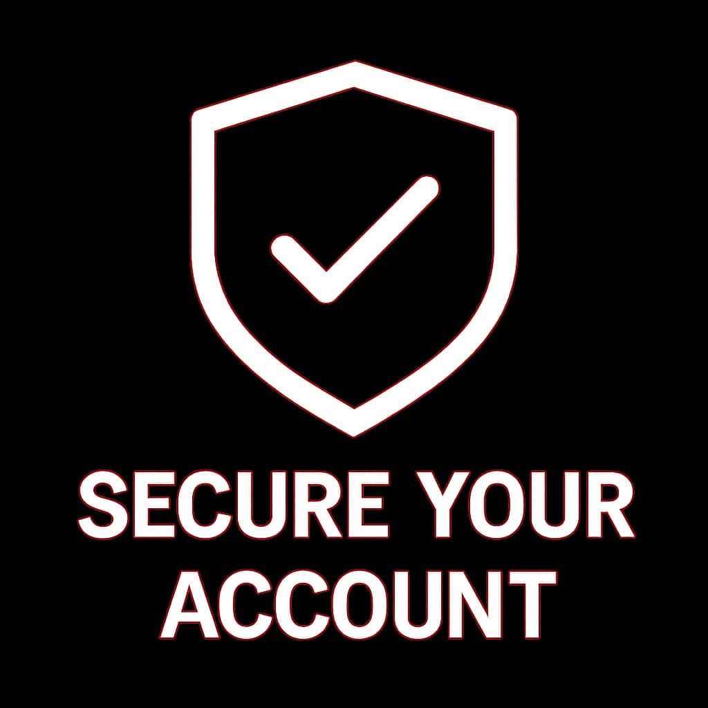 Icon representing account security for Up Game King.