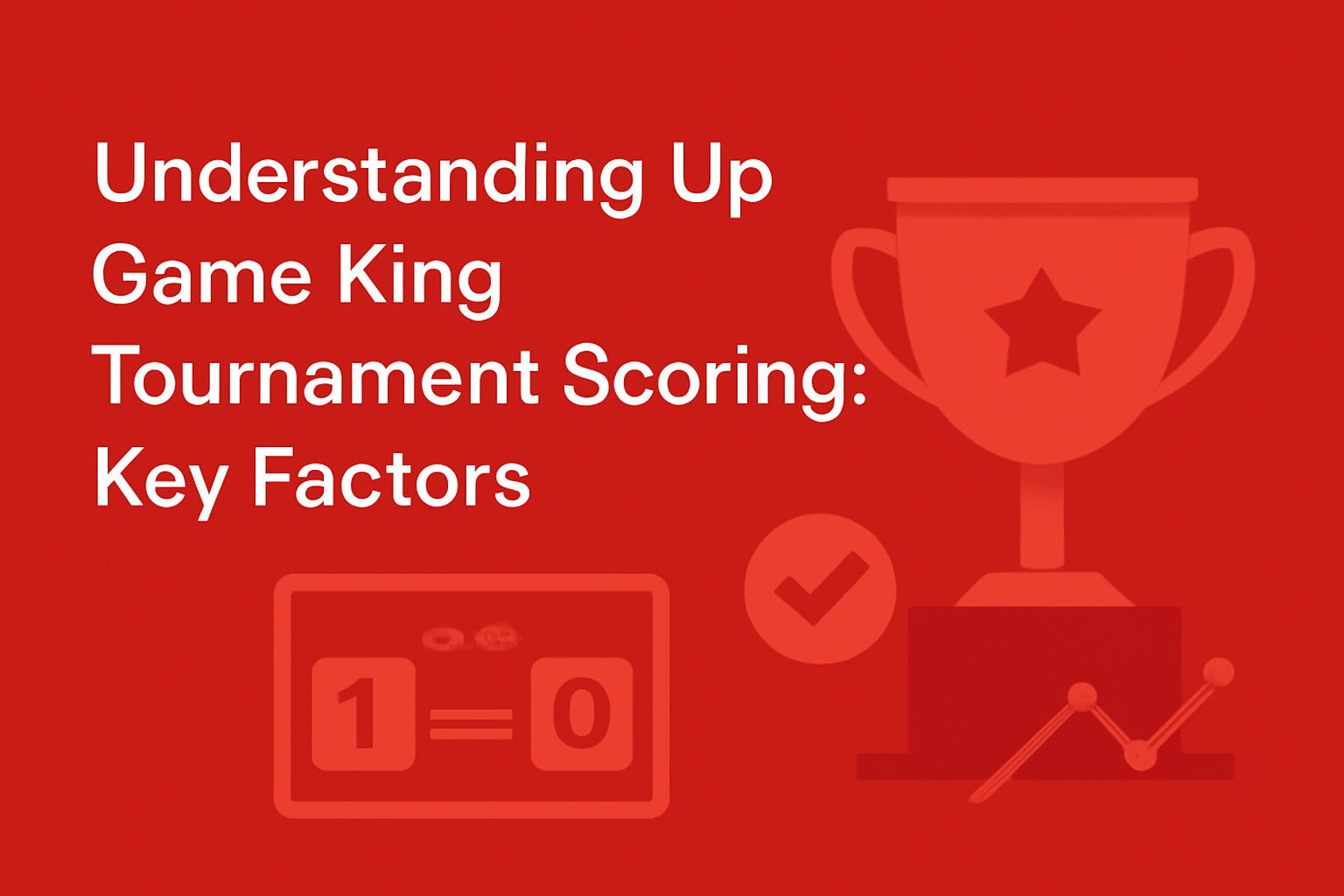 An informative backdrop depicting the requirements for the Up Game King application.