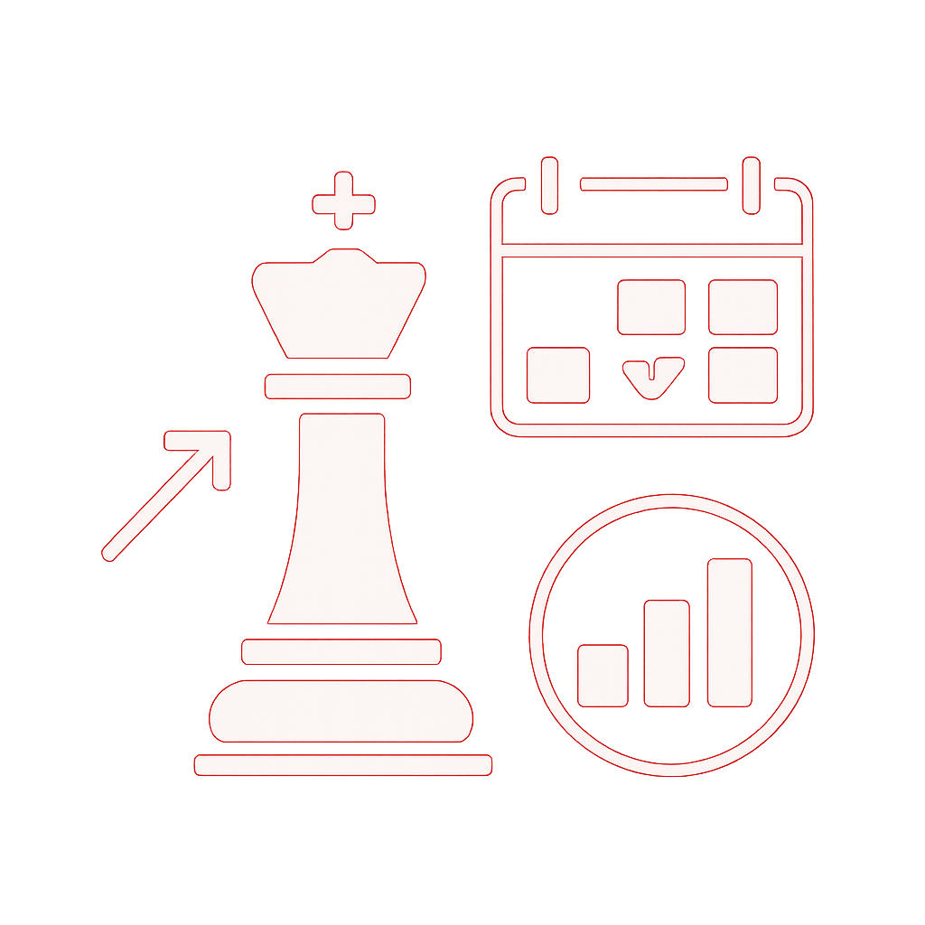 Icon representing the requirements for the Up Game King app.