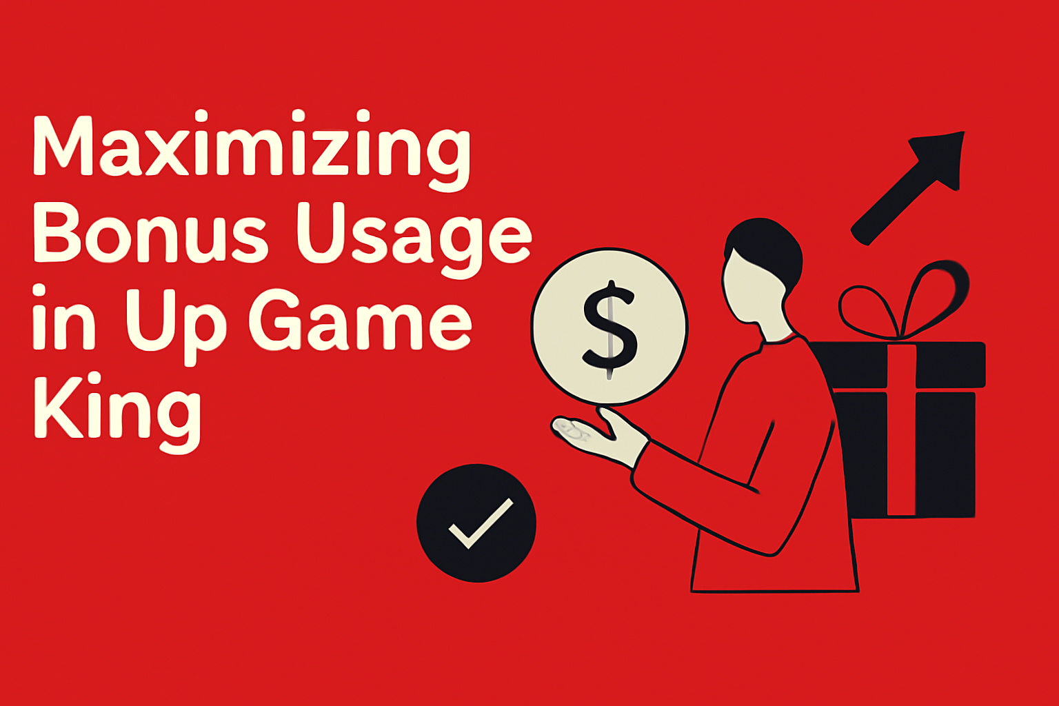 Informational scene showcasing the latest features in Up Game King