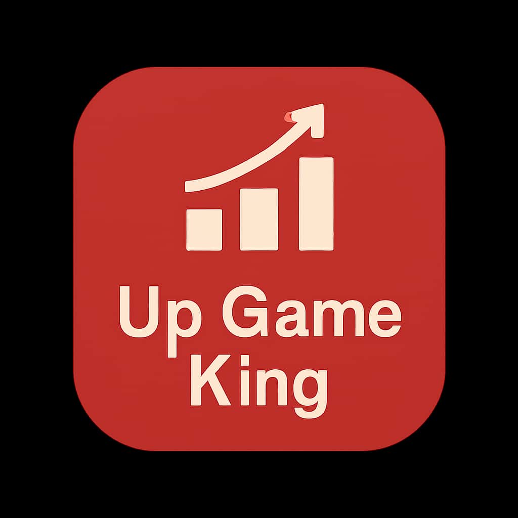 Icon representation of data usage guidelines for Up Game King.