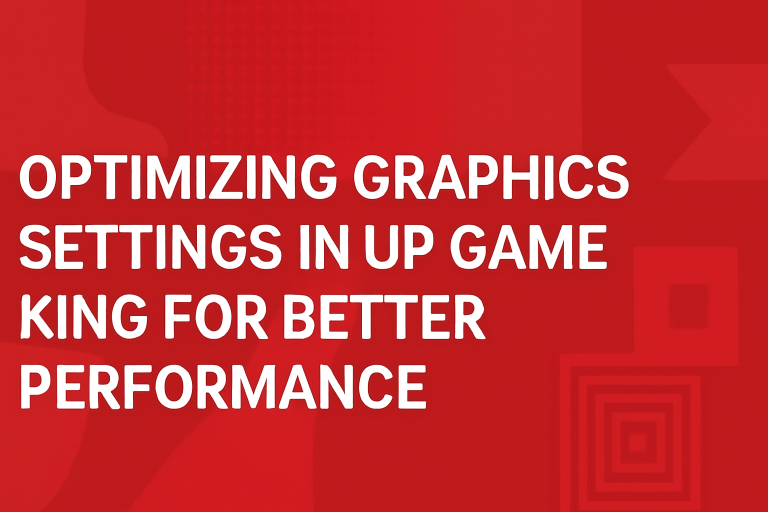 Advanced setup guide for the Up Game King app.