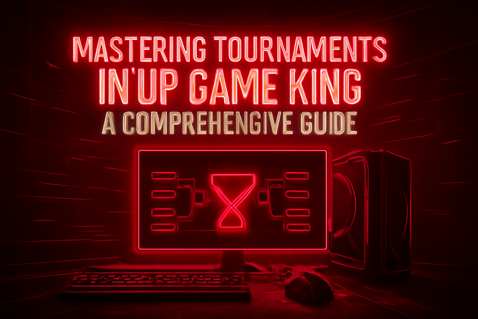 An informational scene showcasing the title 'Download the Latest APK for Up Game King'.