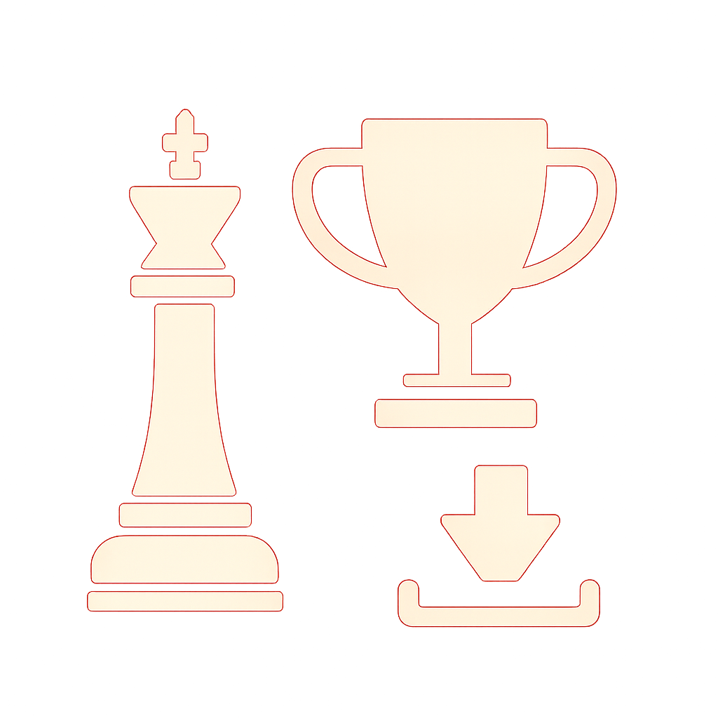 An educational diagram outlining the update notification process for Up Game King.