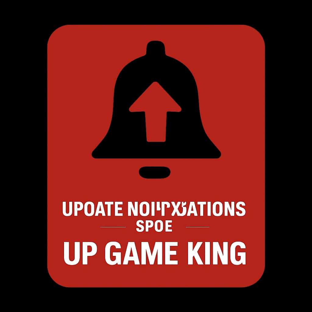 An icon representing Up Game King update notifications.