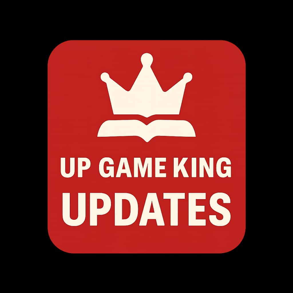 Badge representing Up Game King Updates.
