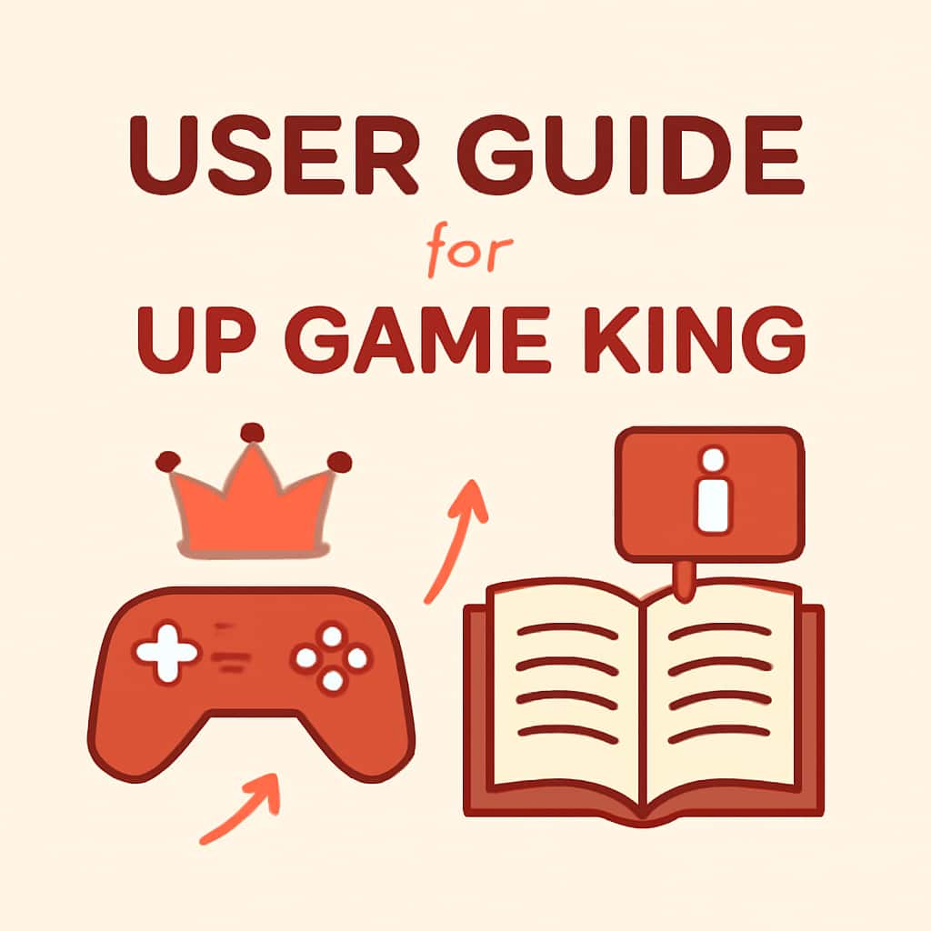Illustration explaining the installation process for Up Game King.